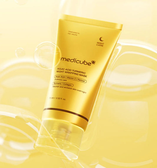 Medicube Turmeric Overnight Wrapping Peel Off Mask