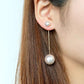Elegant Pearl Hanging Korean Earrings