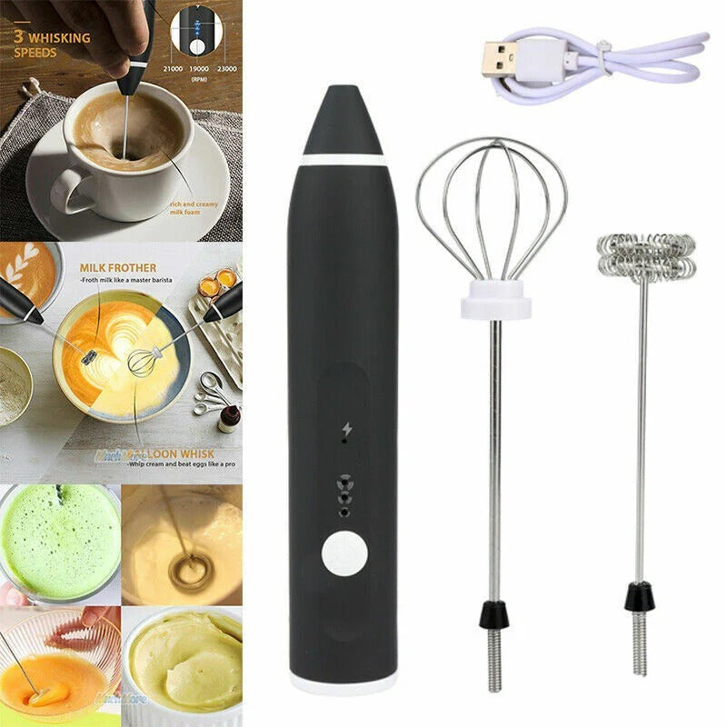2 in 1 Coffee Beater Rechargeable