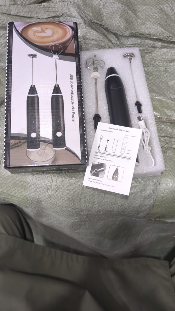 2 in 1 Coffee Beater Rechargeable